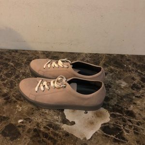 Lanvin Suede Sneakers- Dusty Pink 11US/44EU